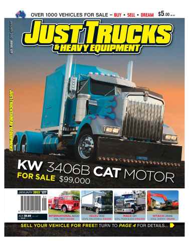 JUST TRUCKS issue JUST TRUCKS Jan12 Issue 127