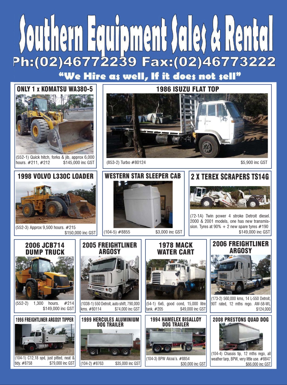 JUST TRUCKS Preview Pages