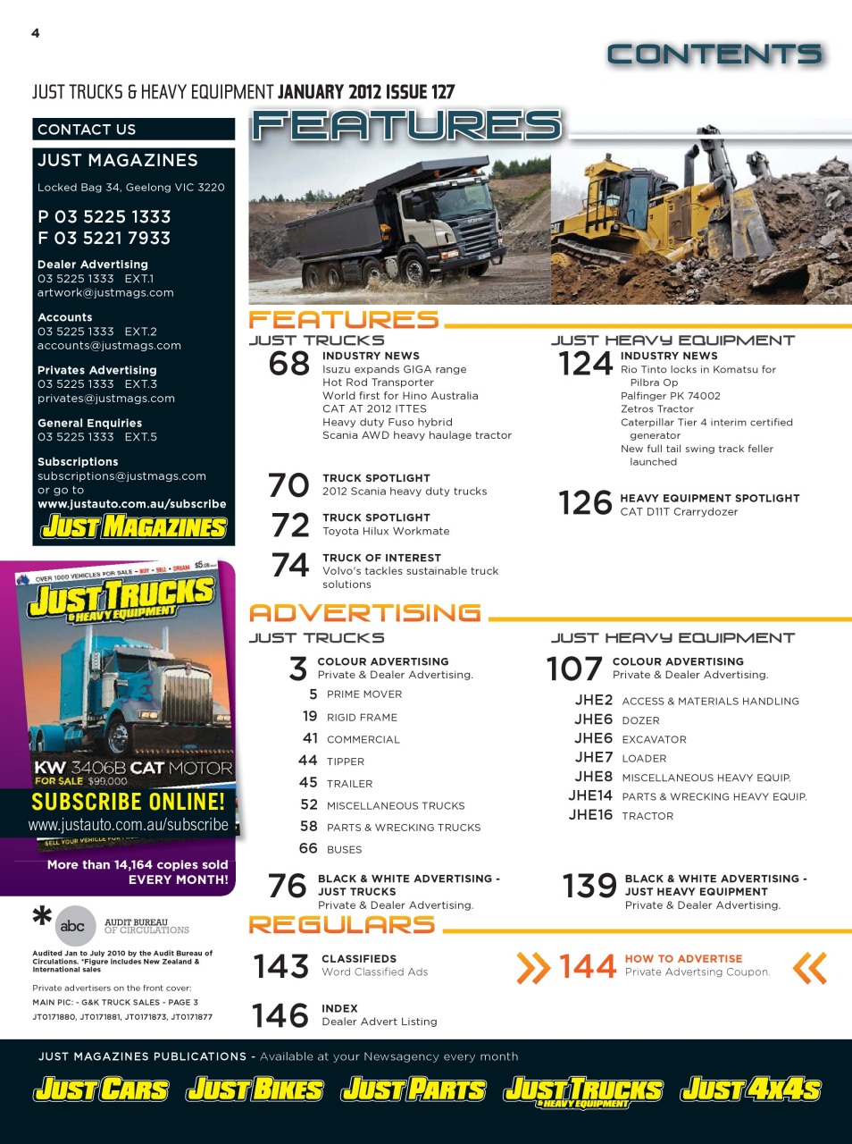 JUST TRUCKS Preview Pages