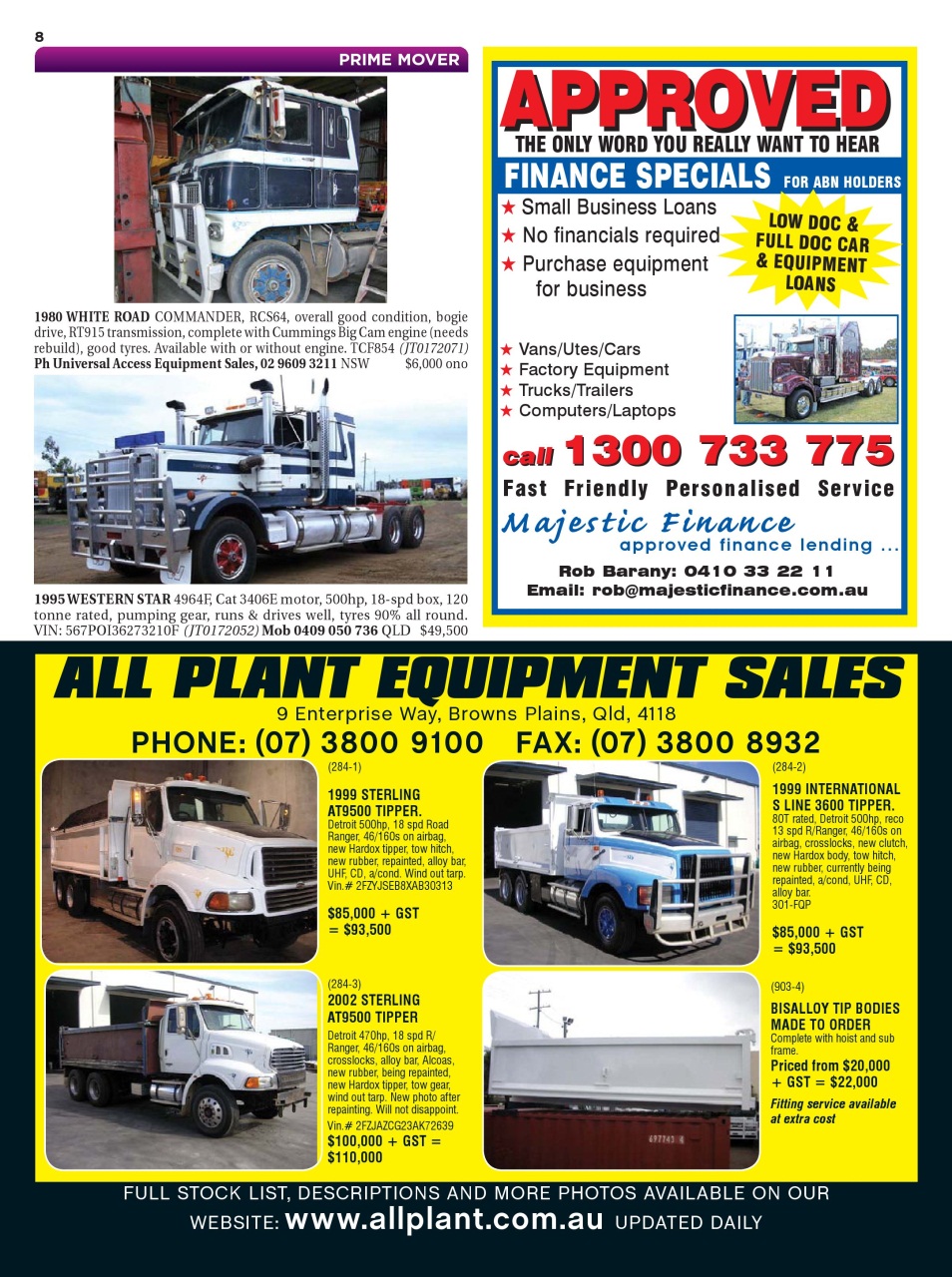 JUST TRUCKS Preview Pages