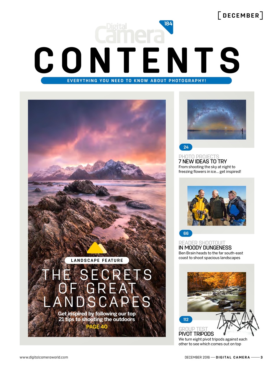 Digital Camera Magazine Preview Pages