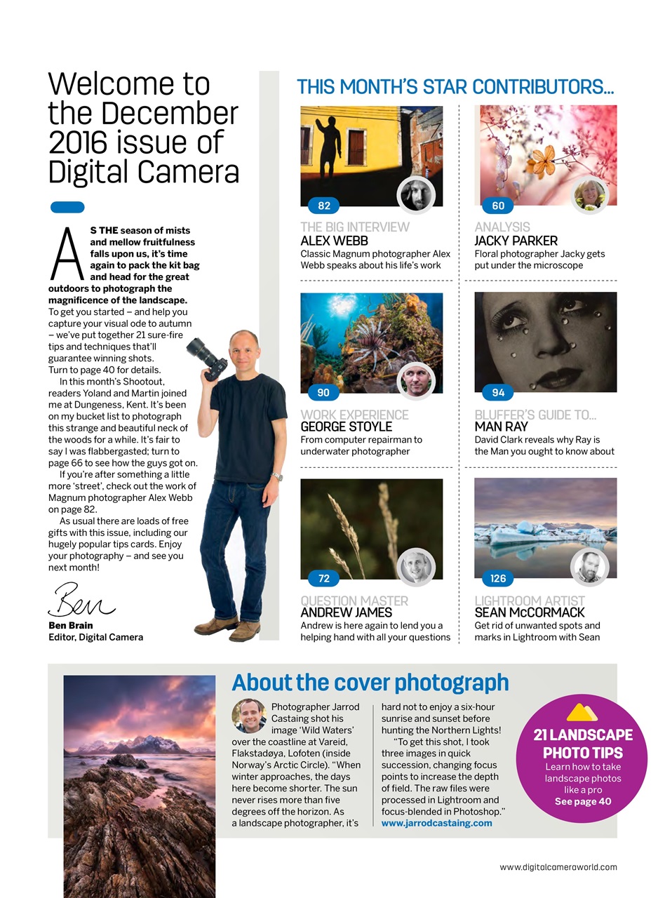 Digital Camera Magazine Preview Pages