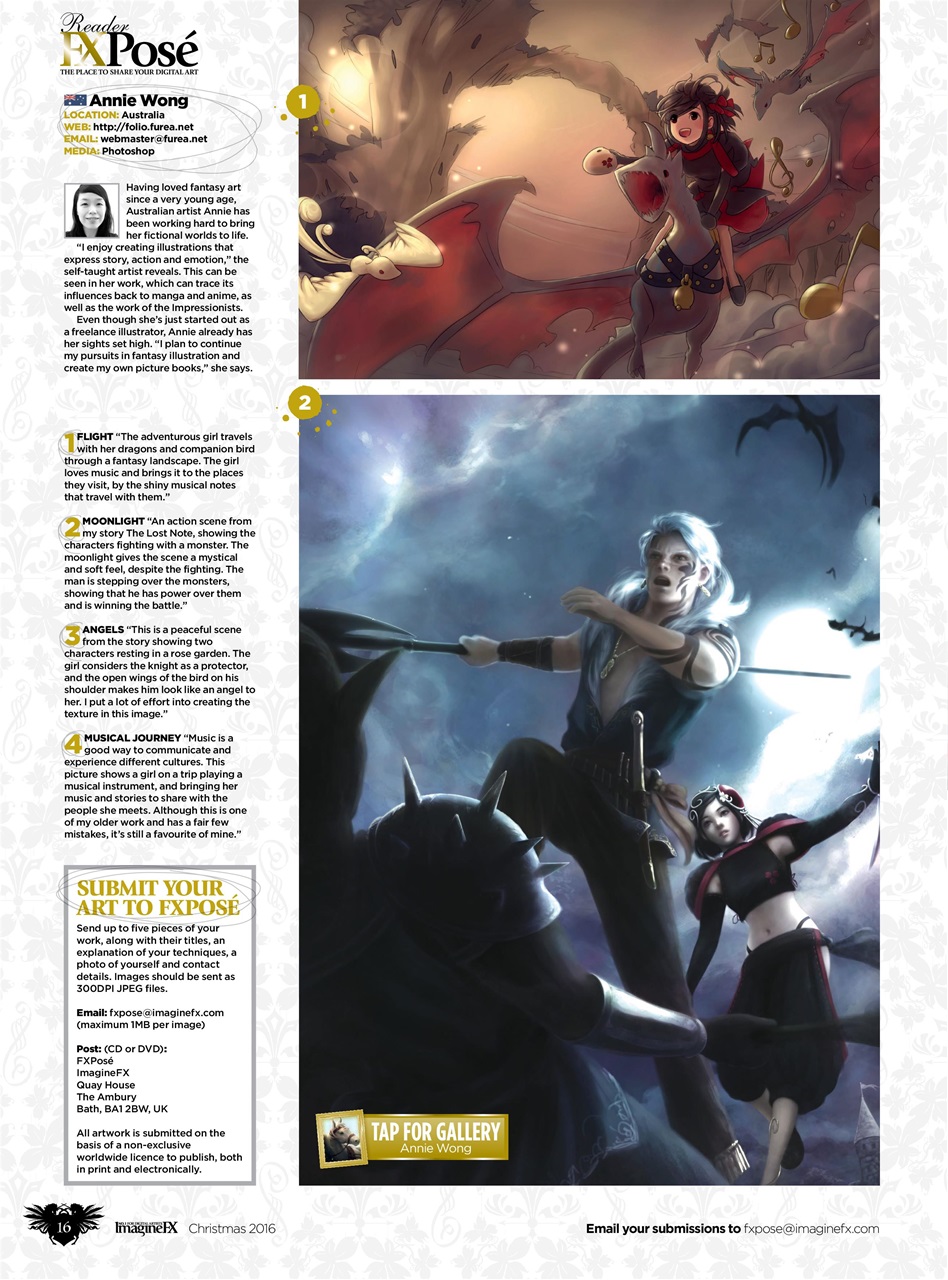 ImagineFX Preview Pages