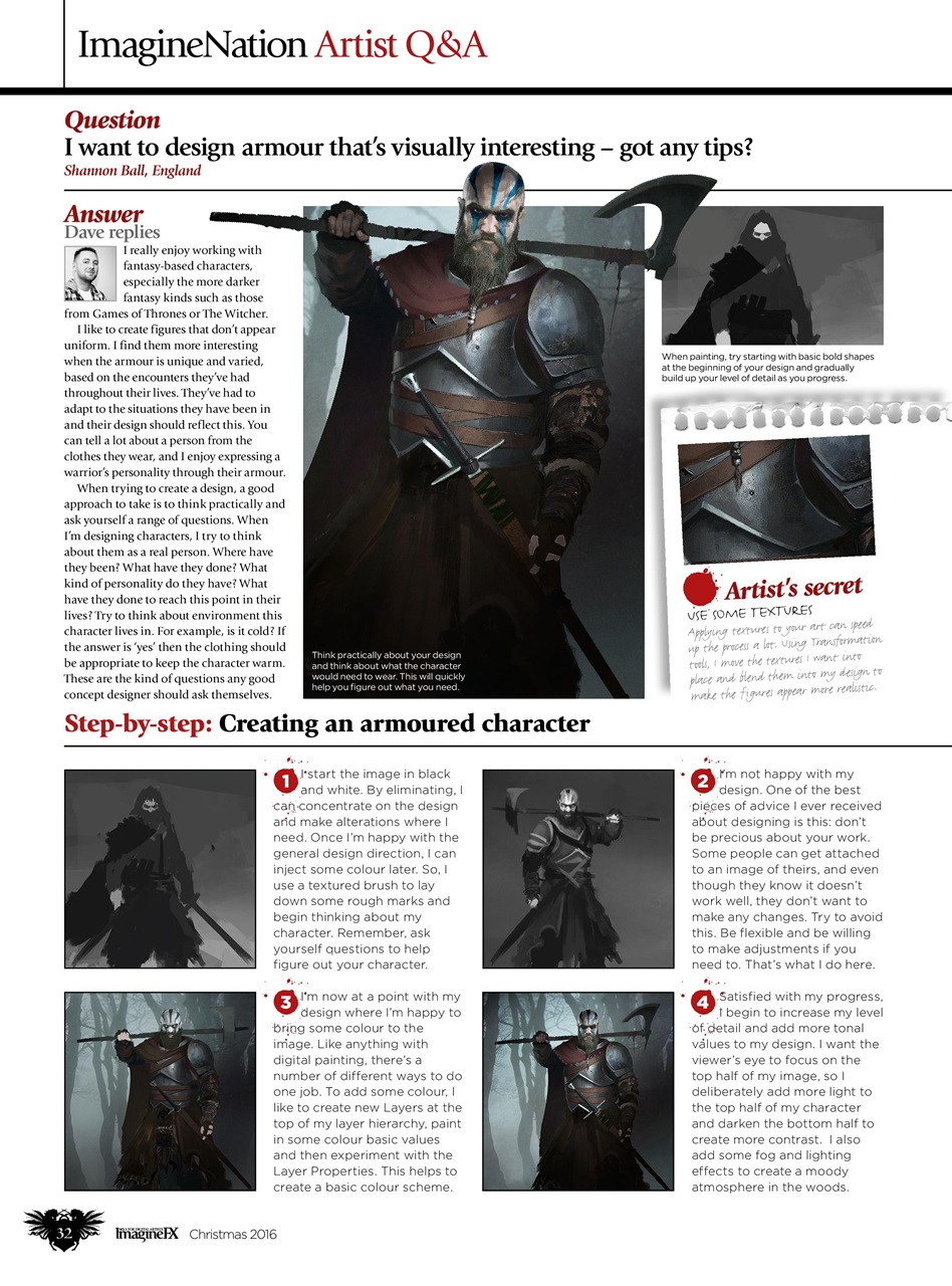 ImagineFX Preview Pages