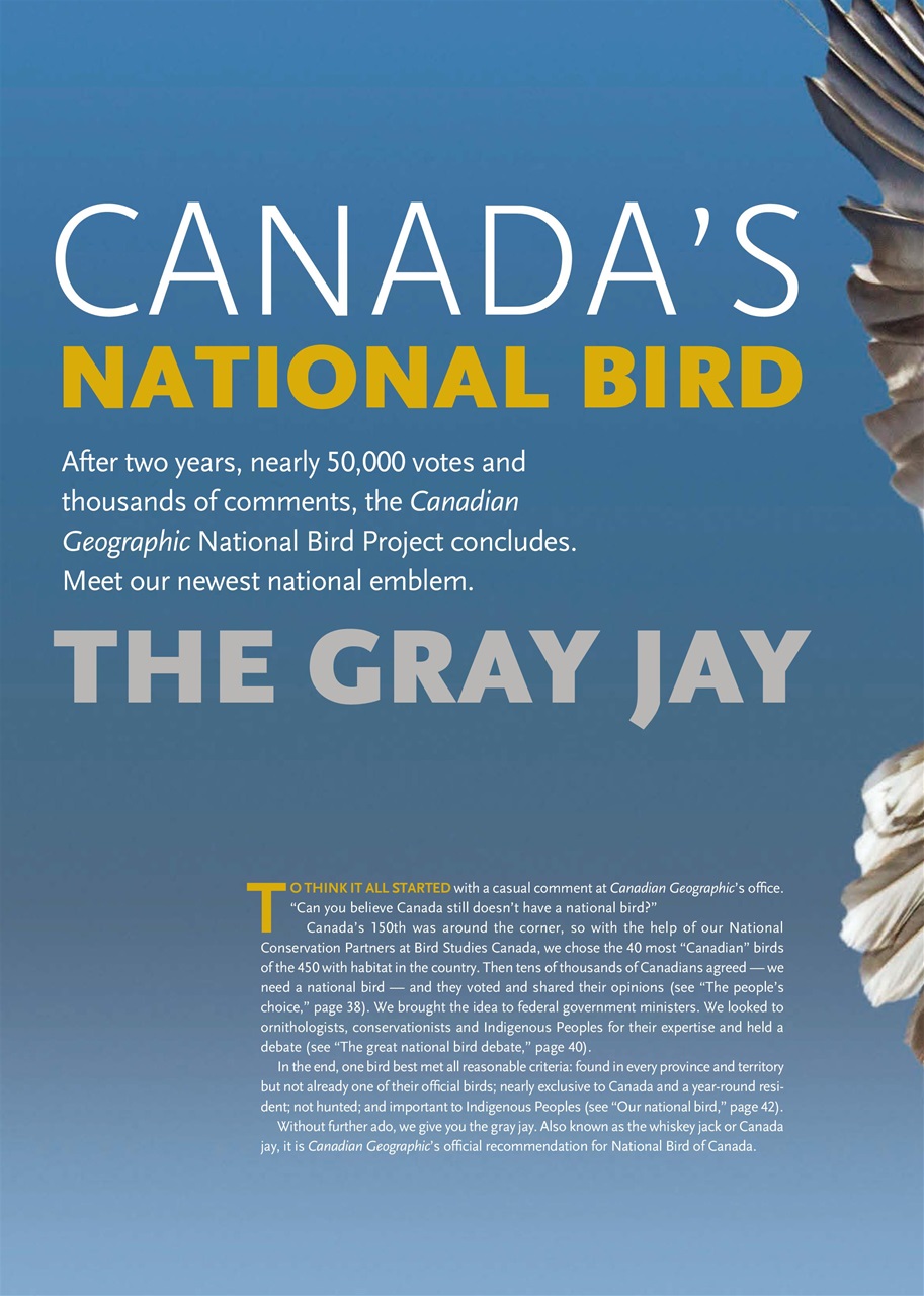 Canadian Geographic Preview Pages
