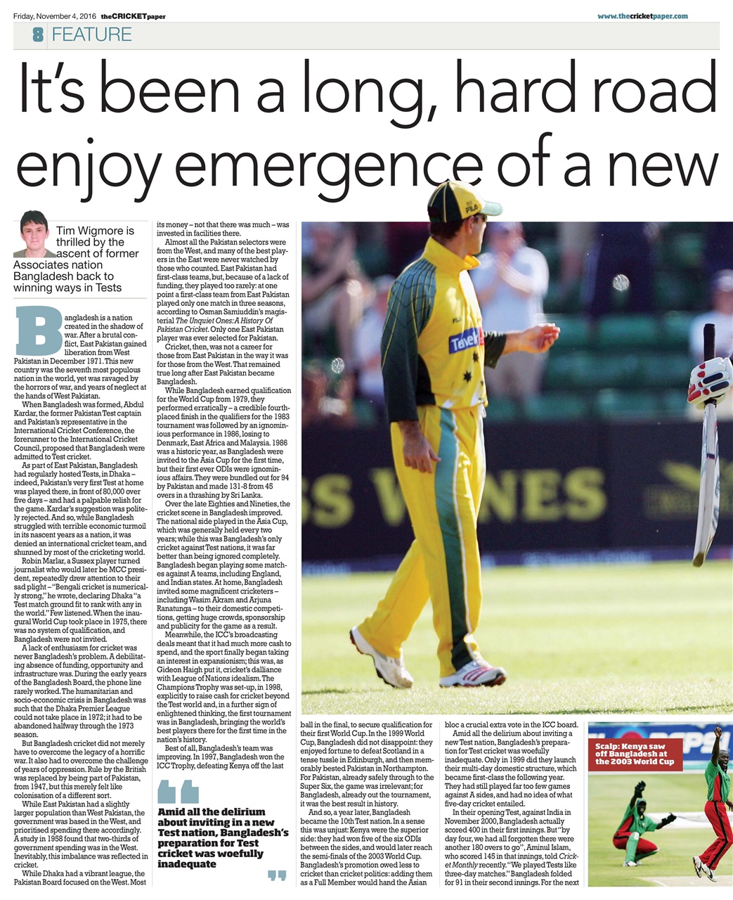 The Cricket Paper Preview Pages