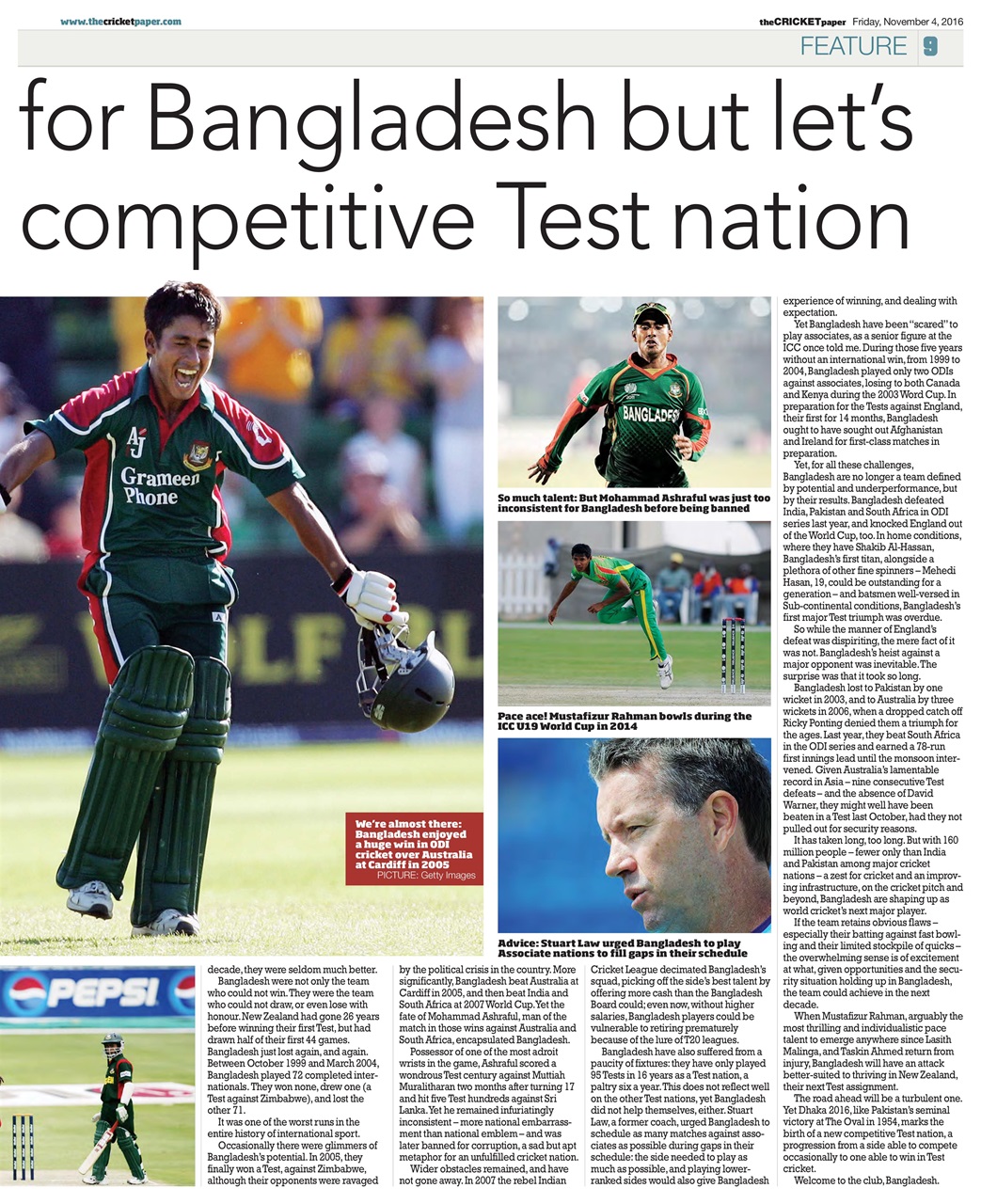 The Cricket Paper Preview Pages