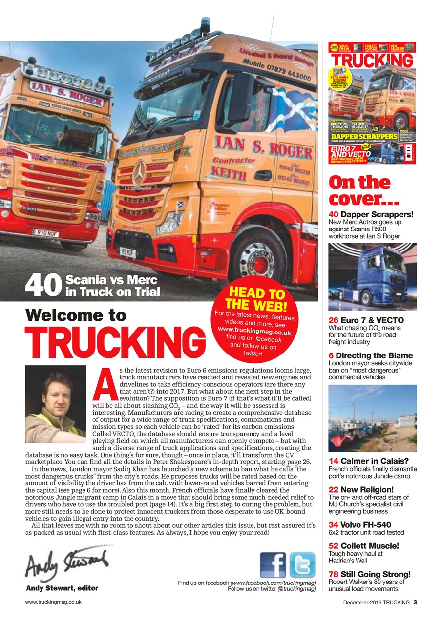 Trucking Magazine Preview Pages