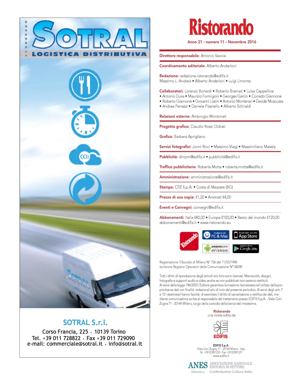 Ristorando Preview Pages