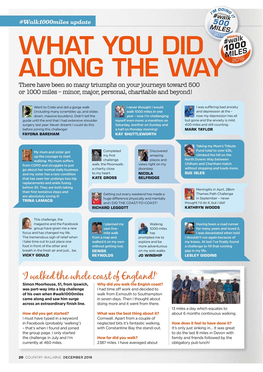 Country Walking Preview Pages