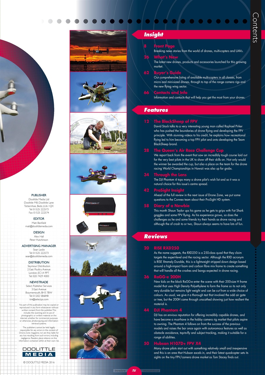 Radio Control DroneZone Preview Pages