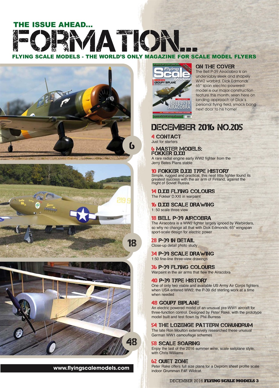 Flying Scale Models Preview Pages