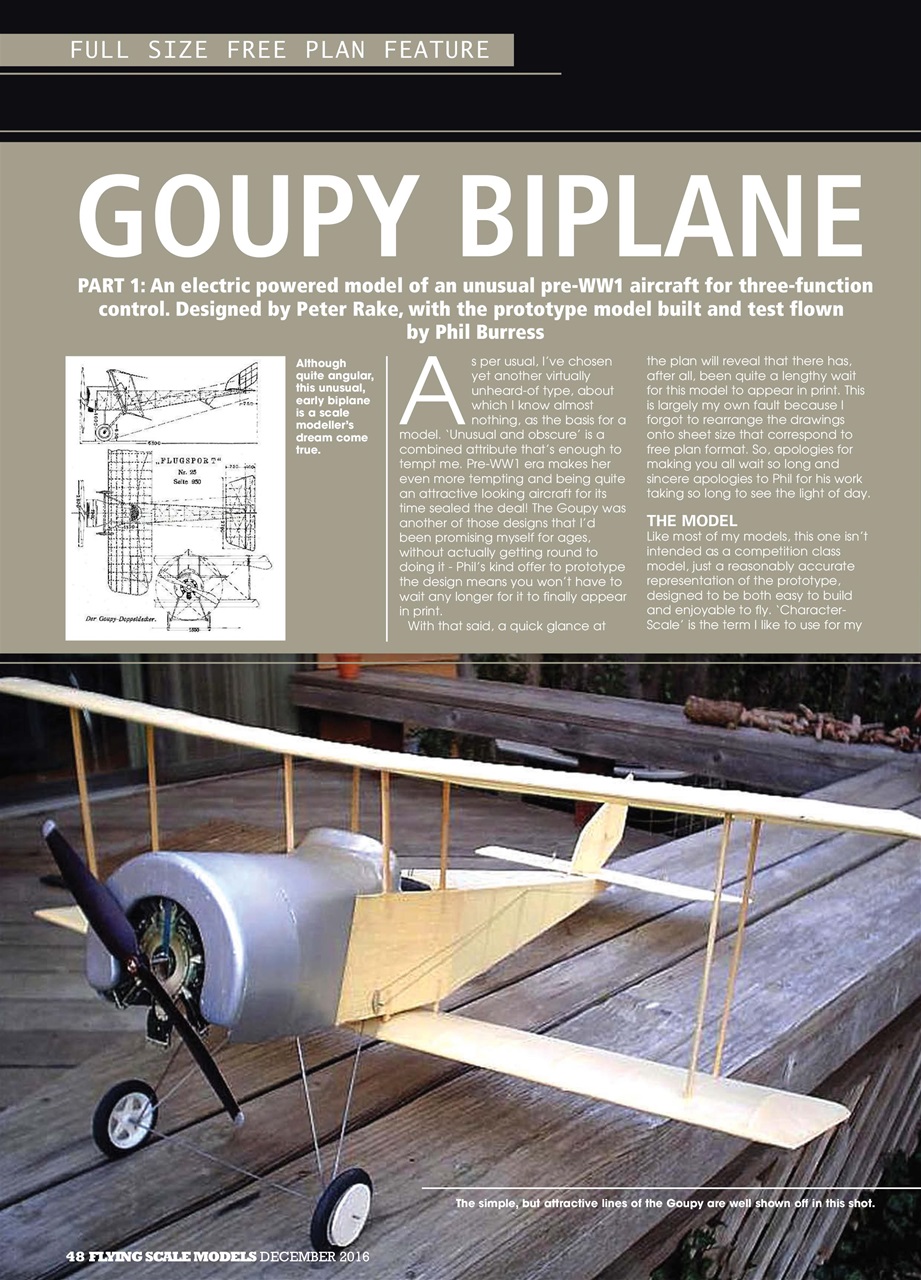 Radio Control Model Flyer Preview Pages