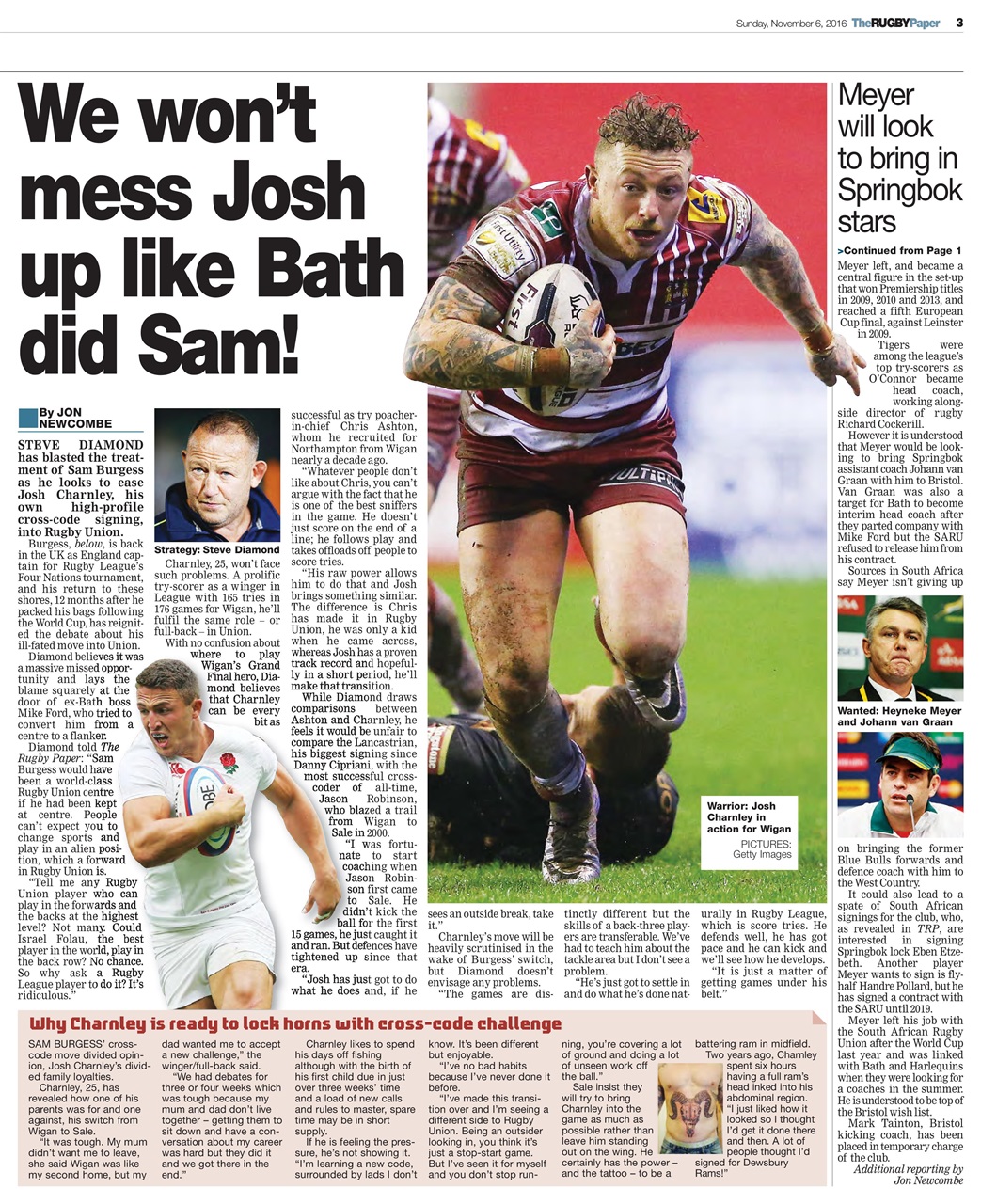 The Rugby Paper Preview Pages