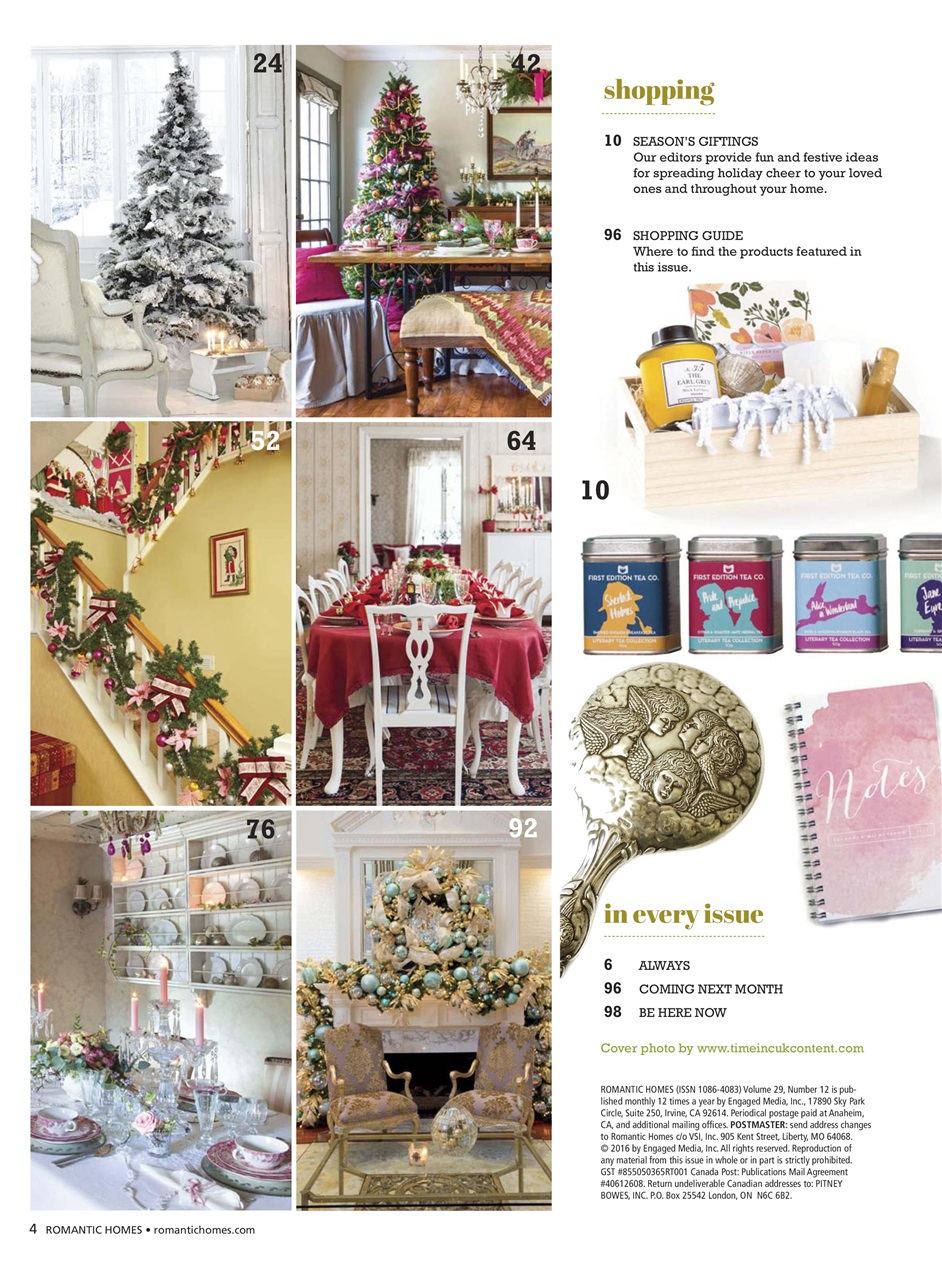 Romantic Homes Preview Pages