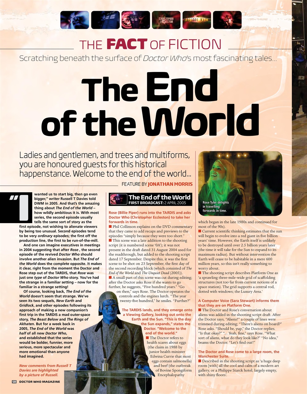 Doctor Who Magazine Preview Pages