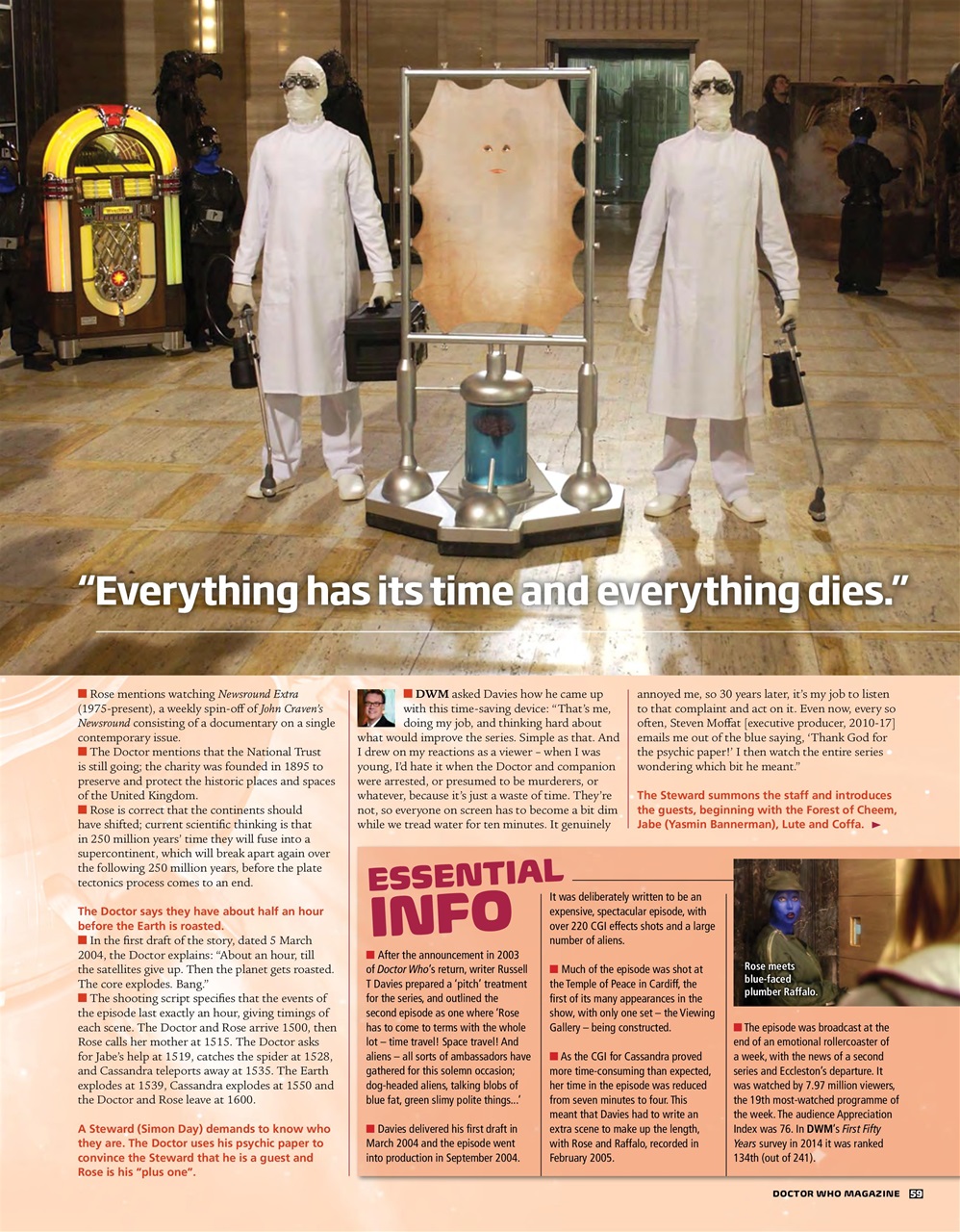 Doctor Who Magazine Preview Pages