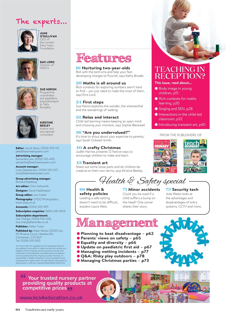 Teach Early Years Preview Pages