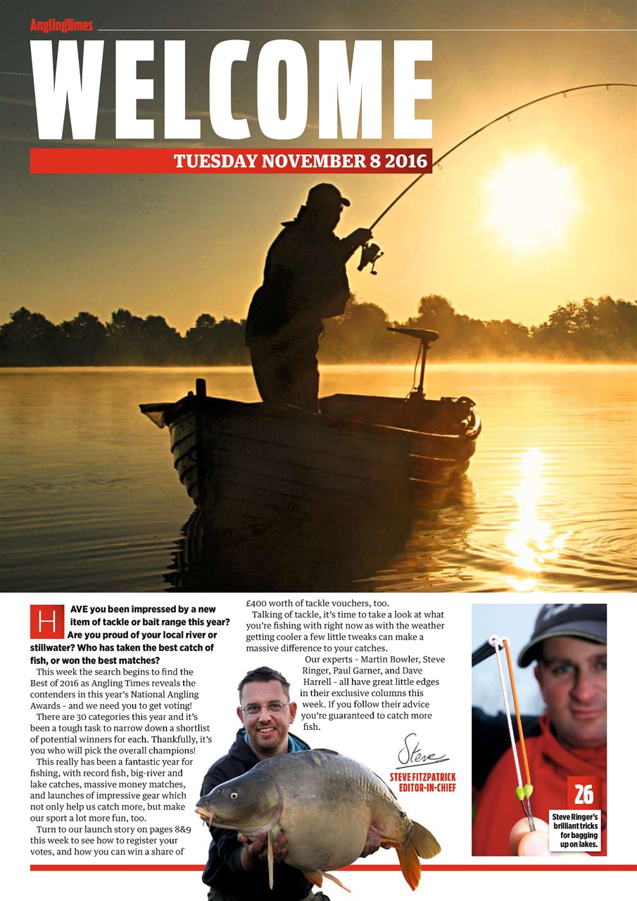 Angling Times Preview Pages