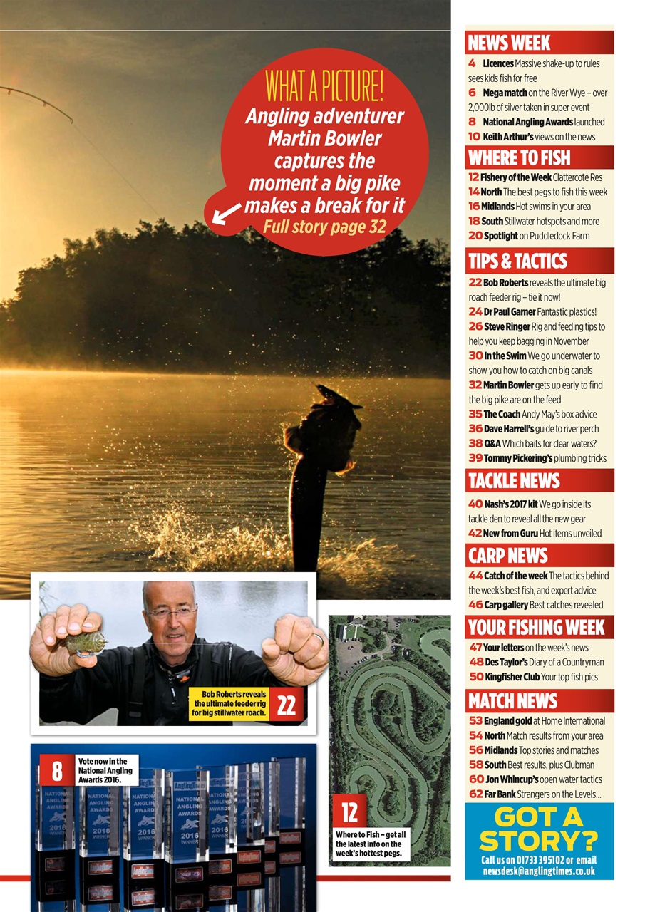 Angling Times Preview Pages