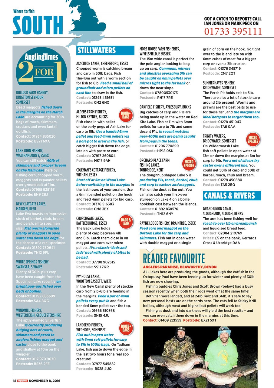 Angling Times Preview Pages