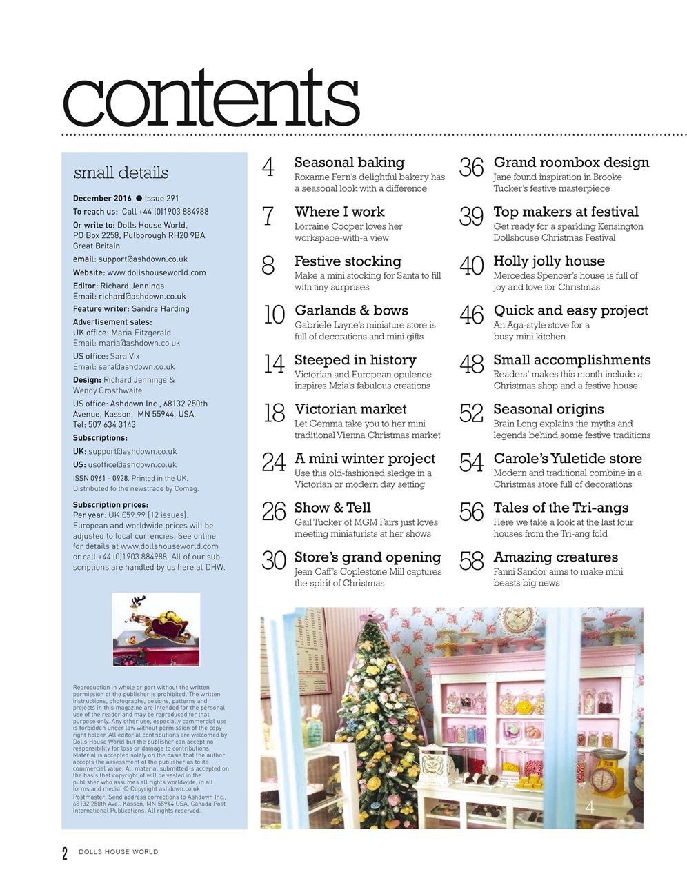 Dolls House World Preview Pages