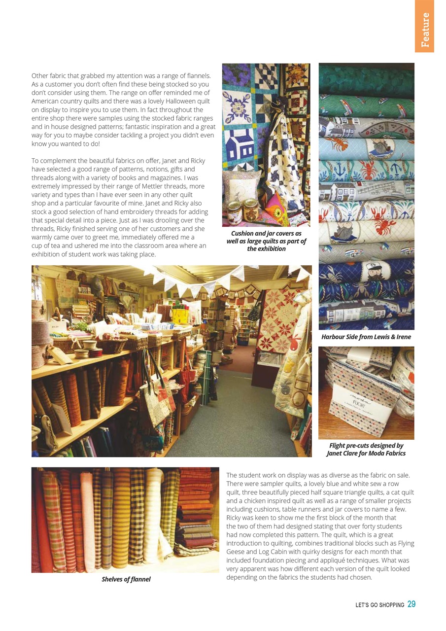 Patchwork and Quilting Preview Pages