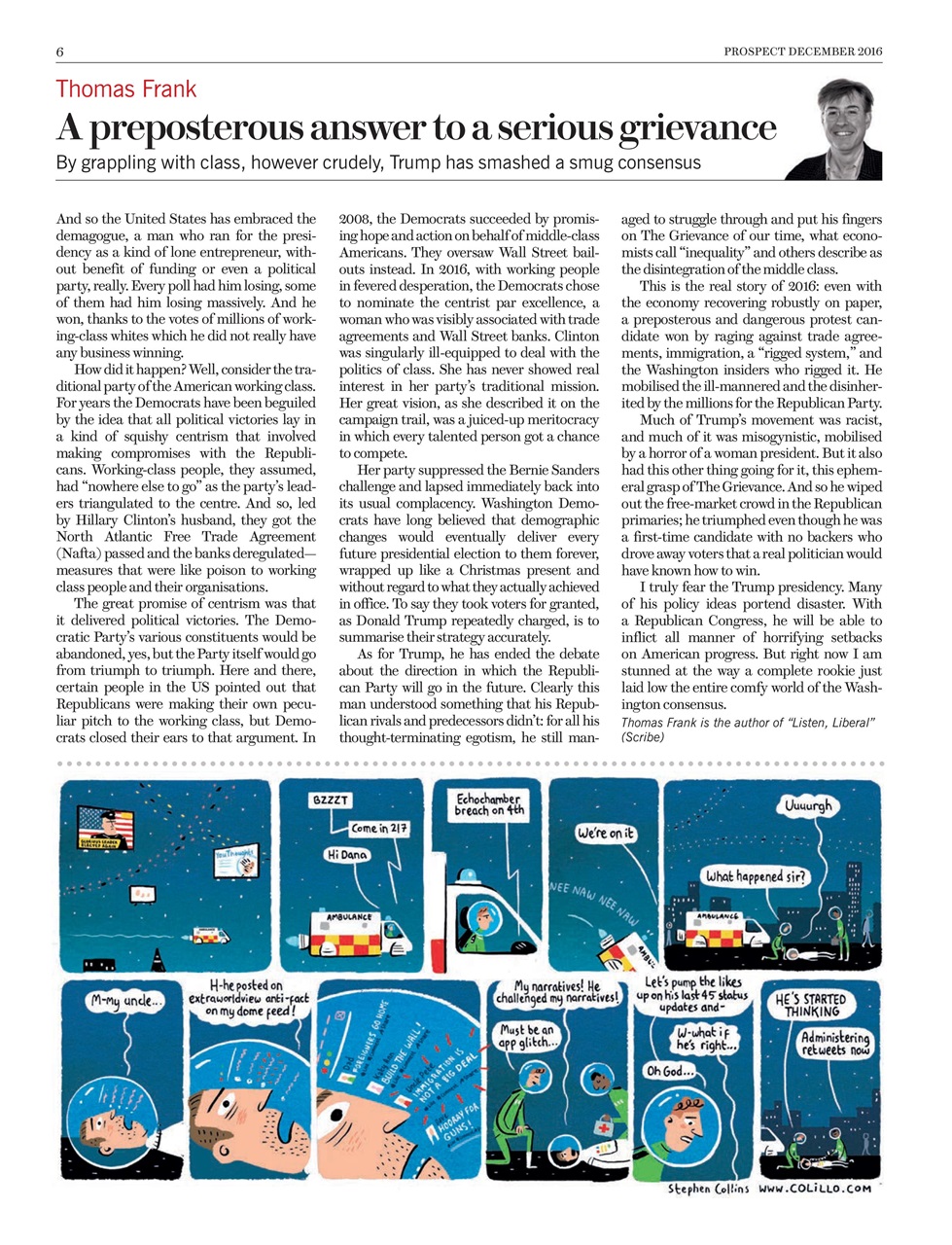 Prospect Magazine Preview Pages