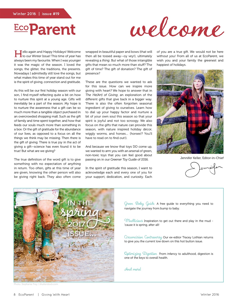 Ecoparent Magazine Preview Pages