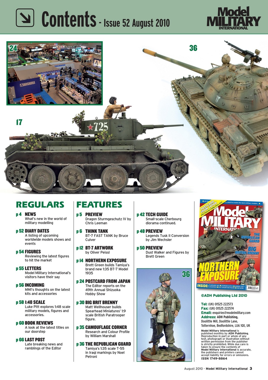 Model Military International Preview Pages