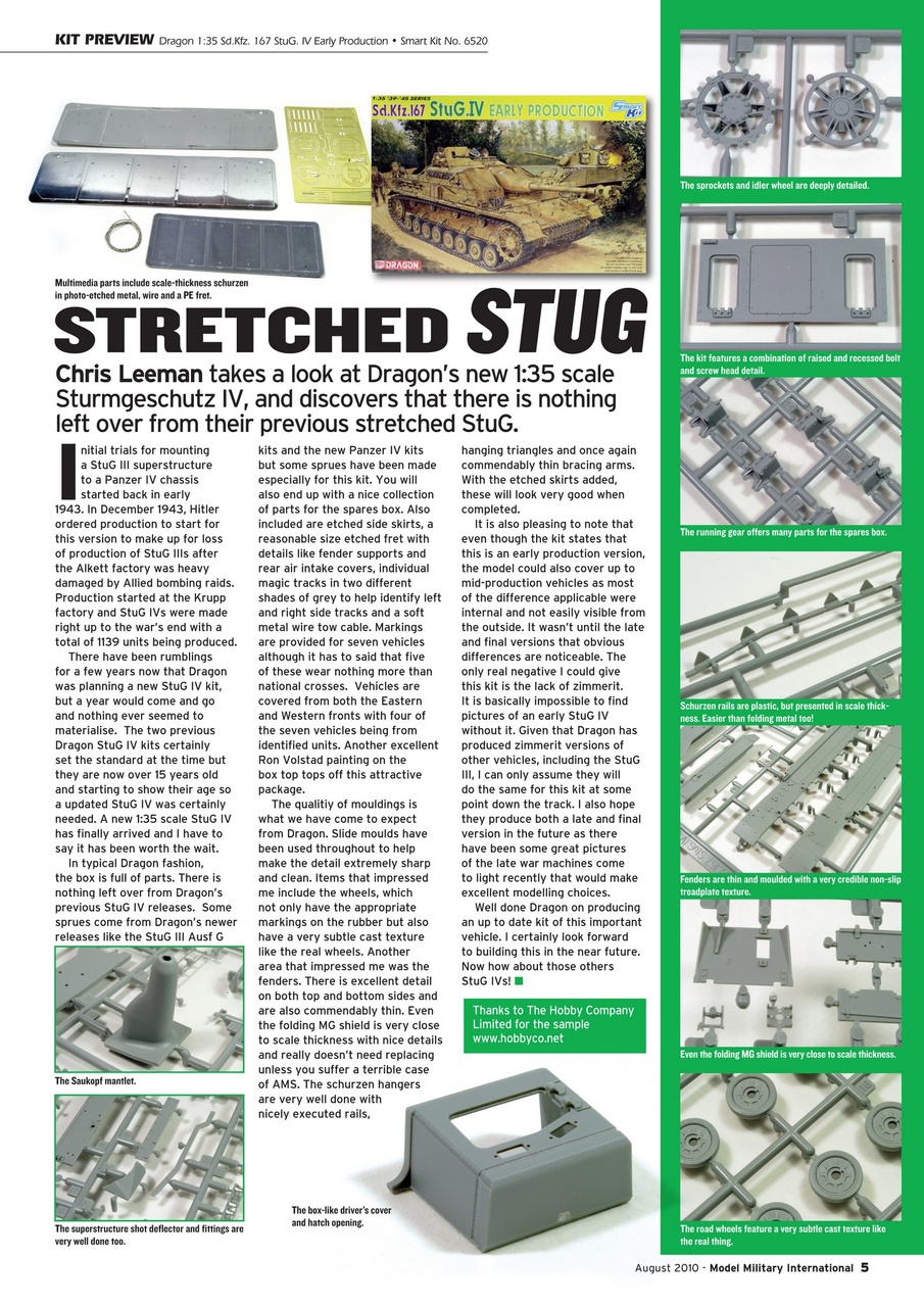 Model Military International Preview Pages