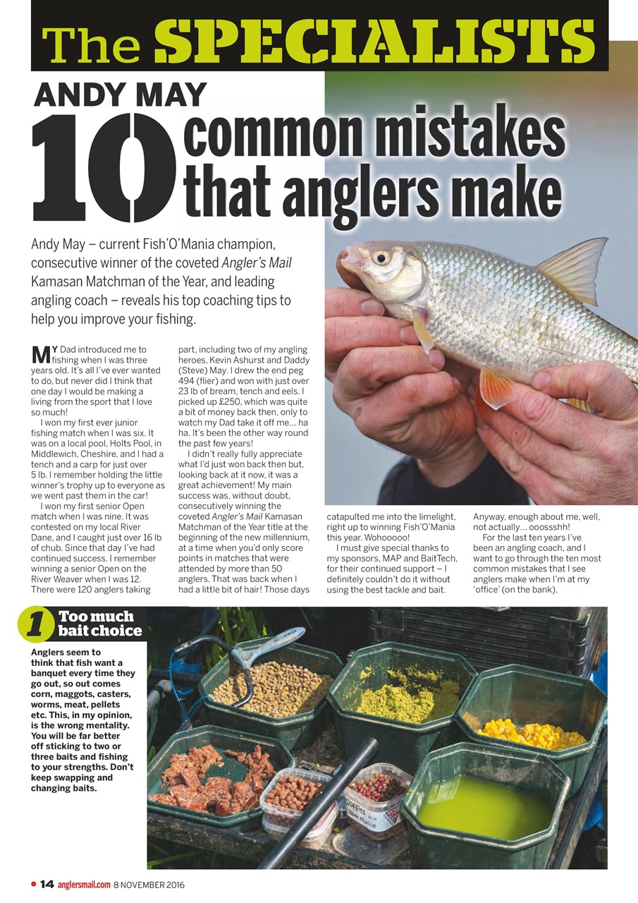 Anglers Mail Preview Pages