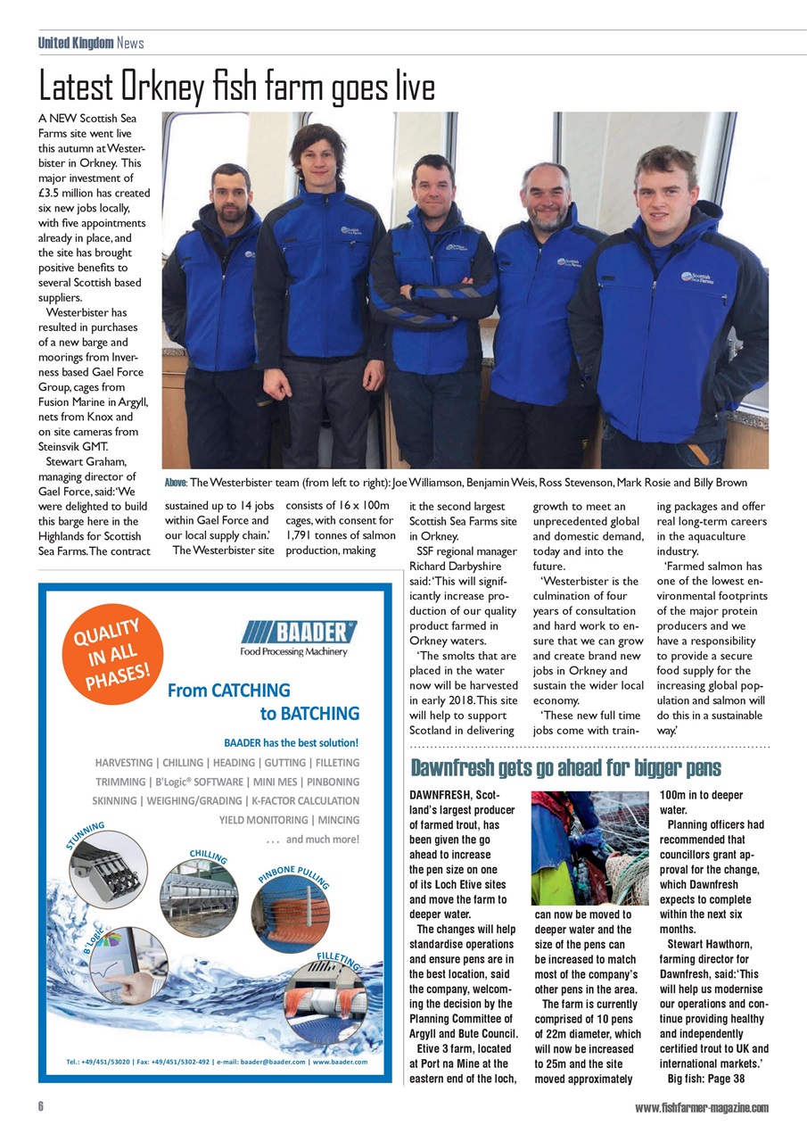 Fish Farmer Magazine Preview Pages