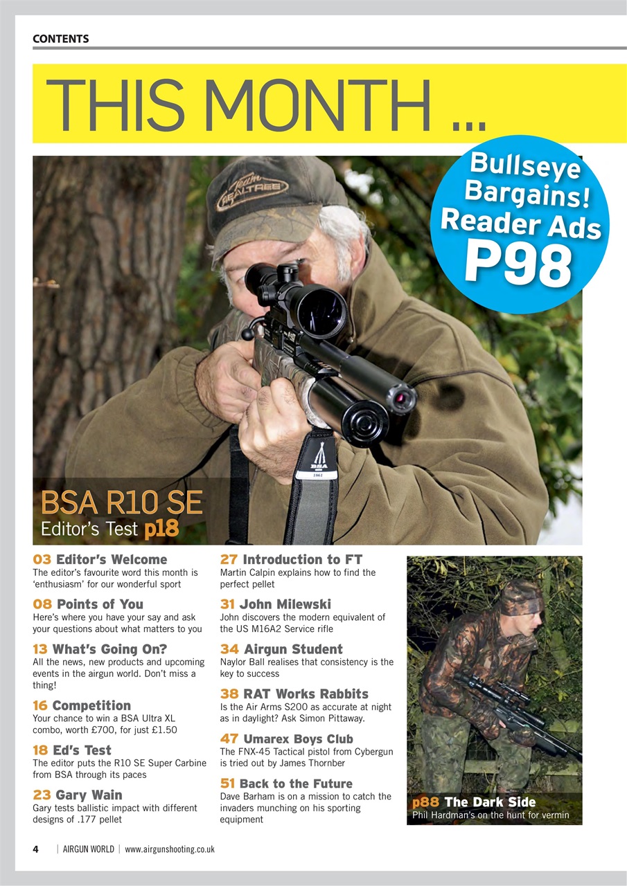 Airgun World Preview Pages