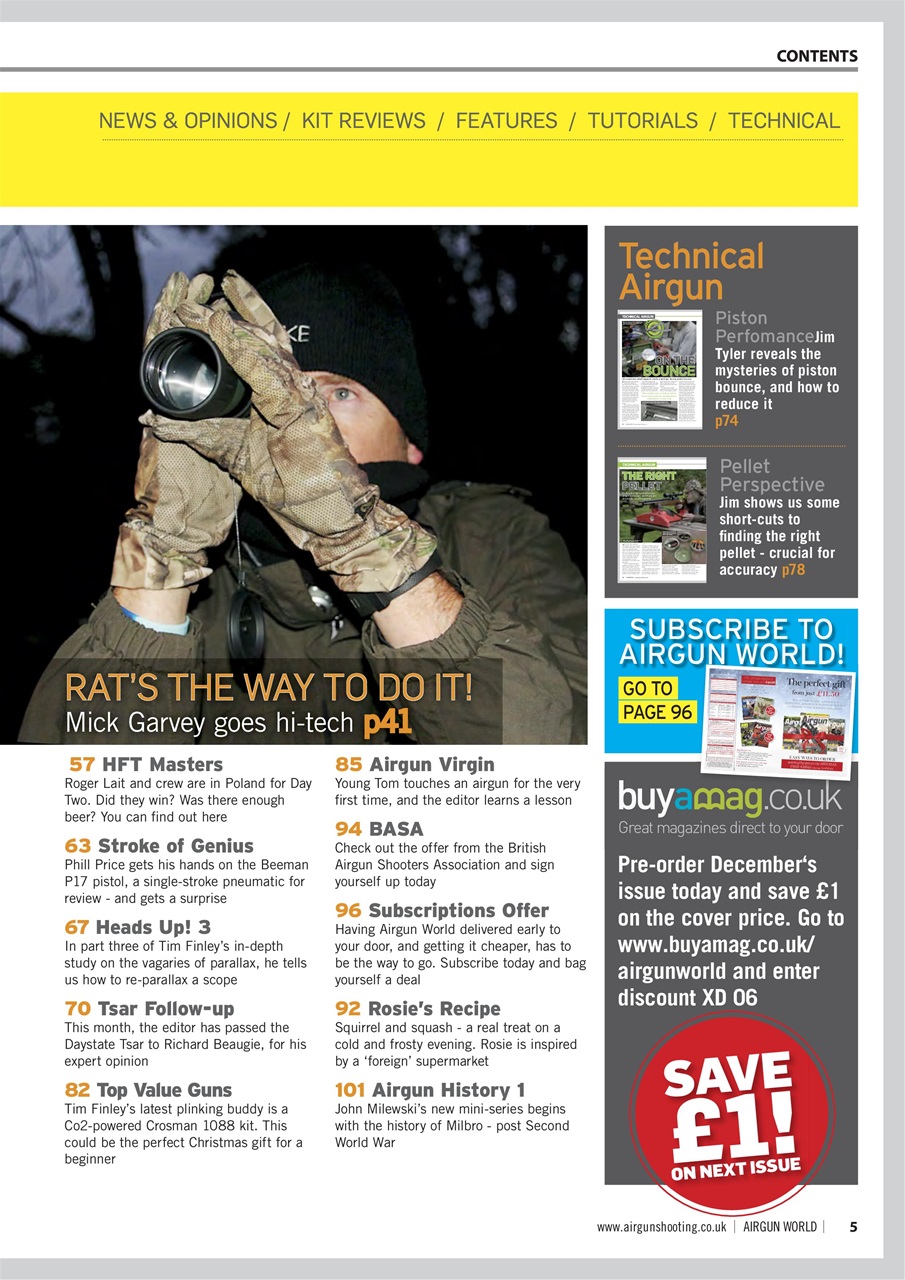 Airgun World Preview Pages
