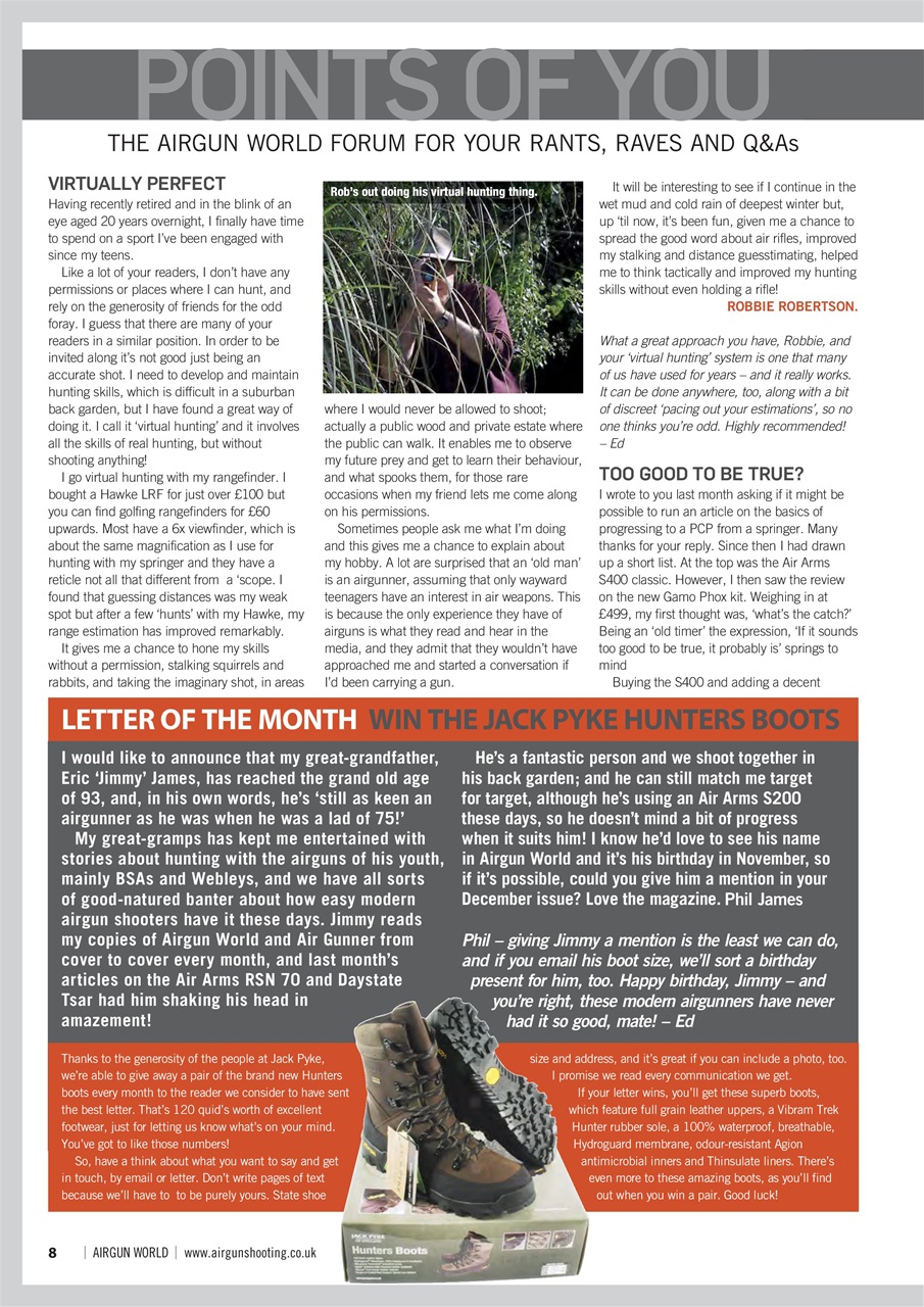 Airgun World Preview Pages