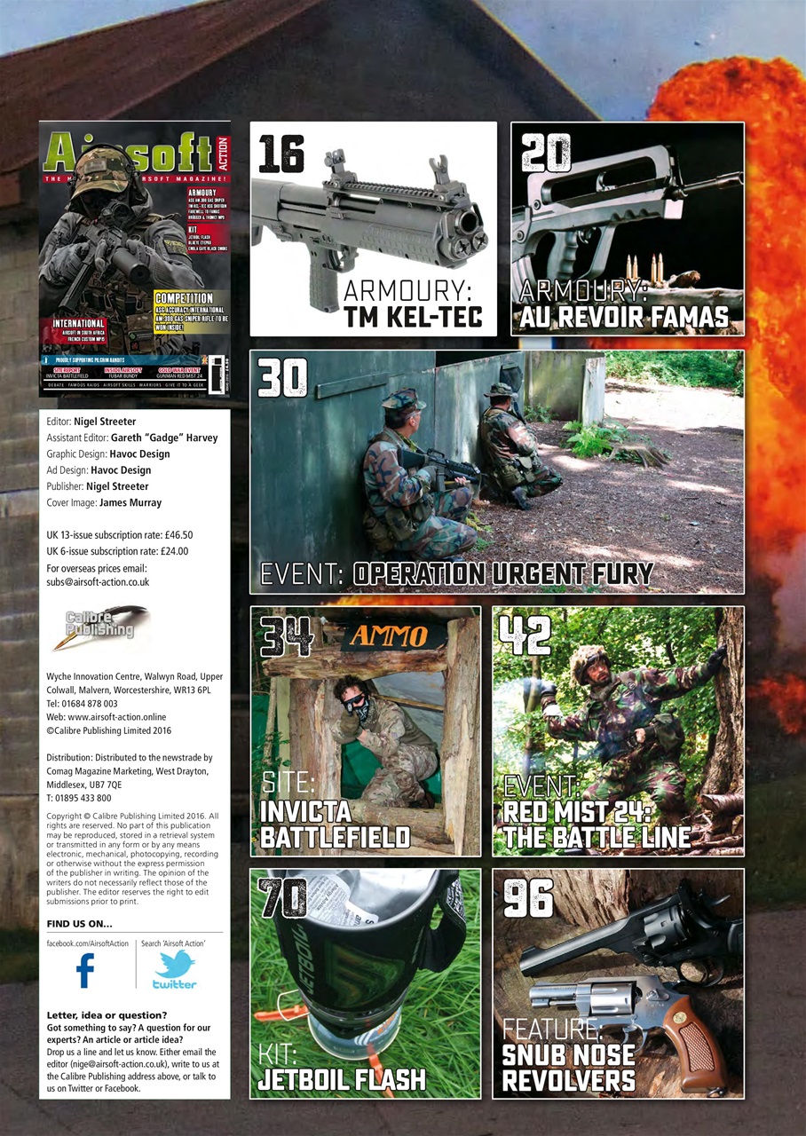 Airsoft Action Preview Pages