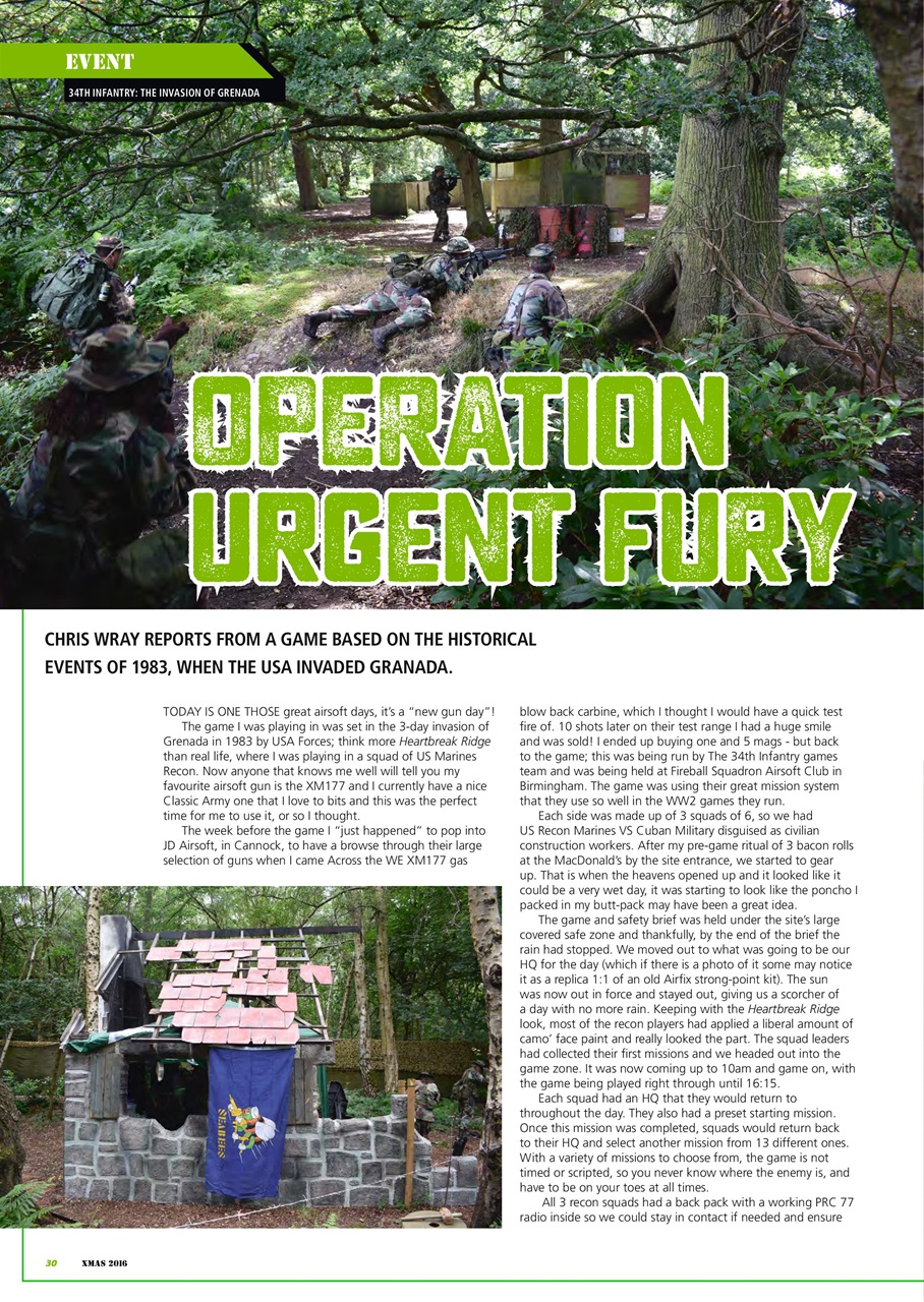 Airsoft Action Preview Pages