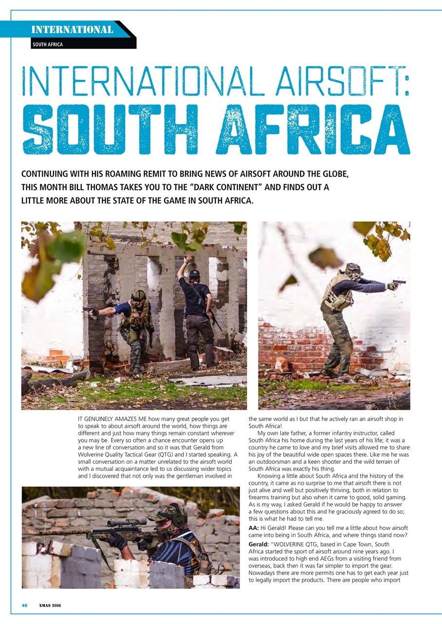 Airsoft Action Preview Pages