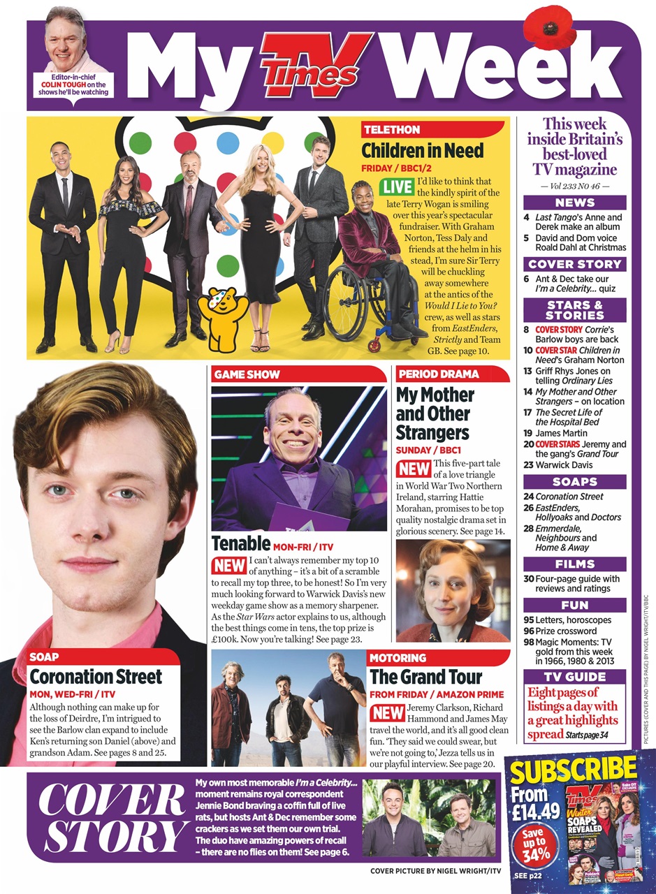 TV Times Preview Pages