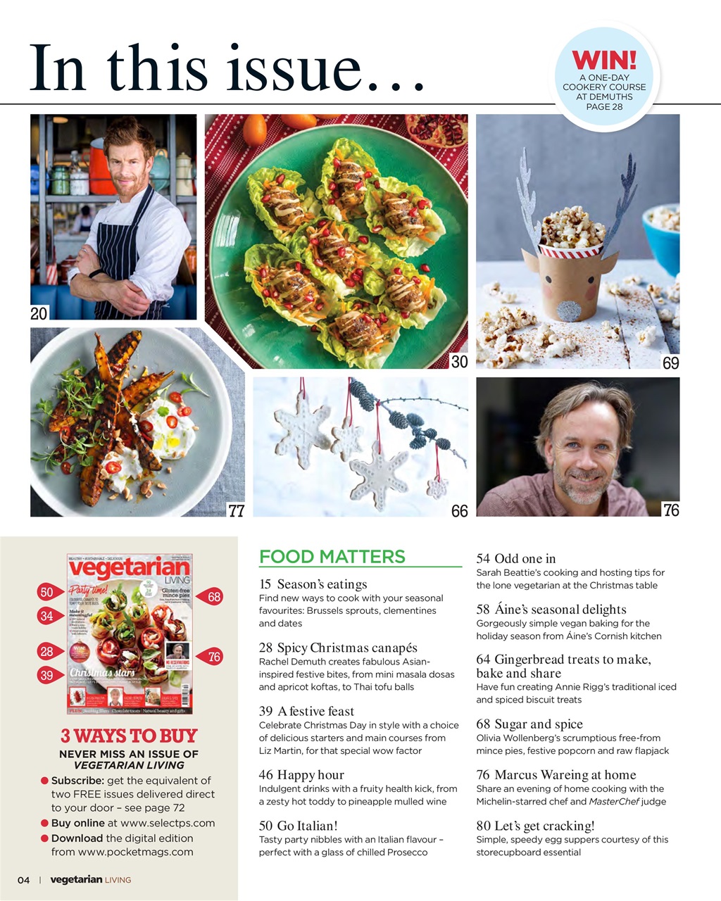 Vegetarian Living Preview Pages