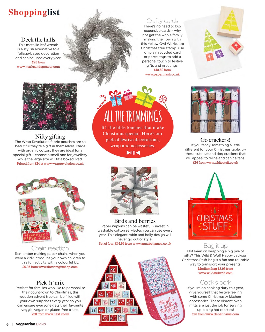 Vegetarian Living Preview Pages