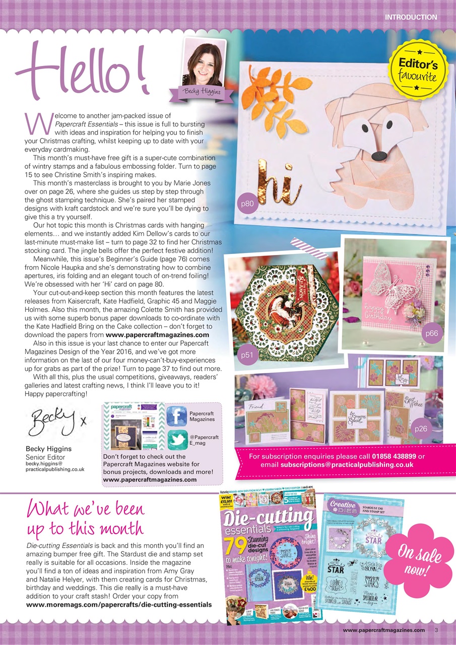 Papercraft Essentials Preview Pages