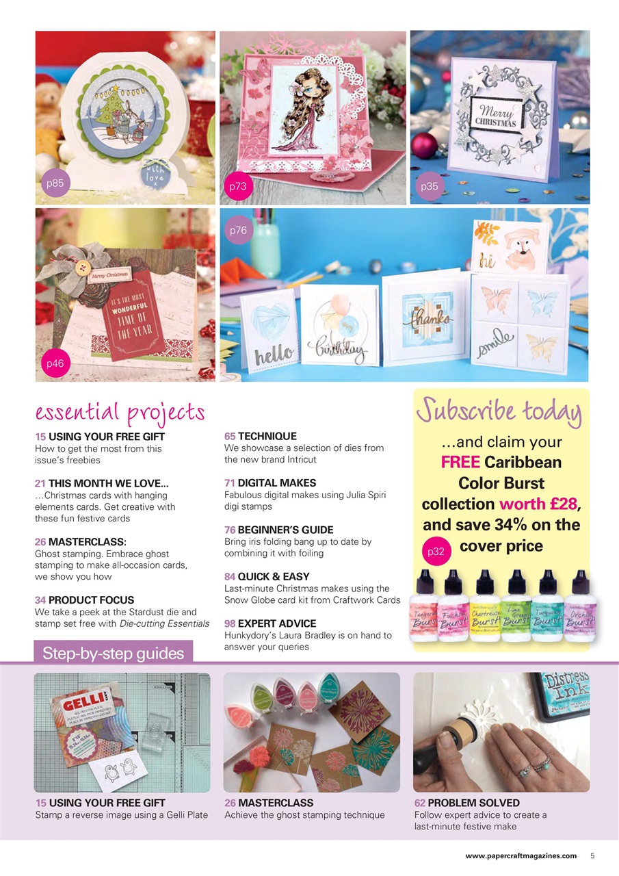 Papercraft Essentials Preview Pages