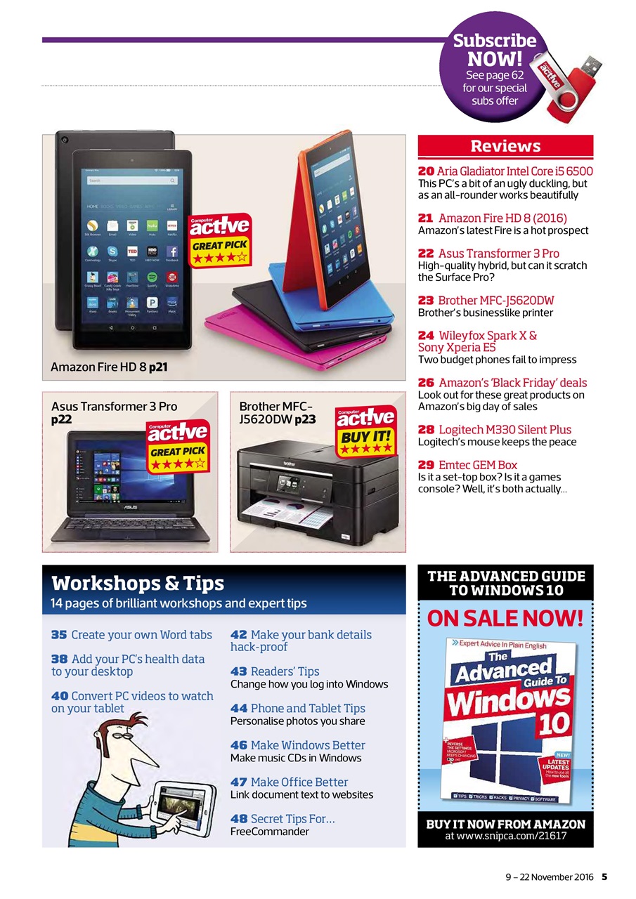 Computer Active Preview Pages