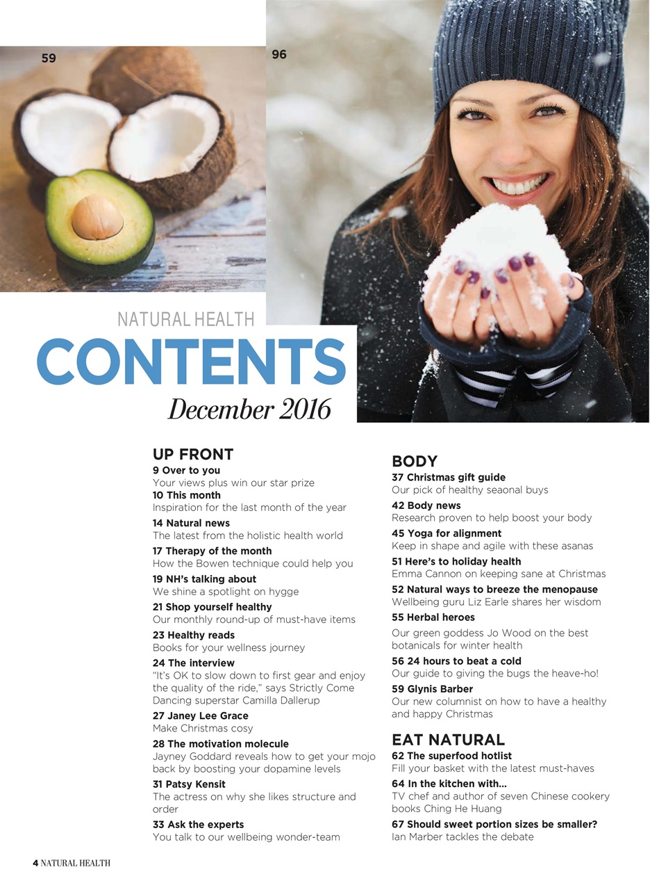 Natural Health Preview Pages