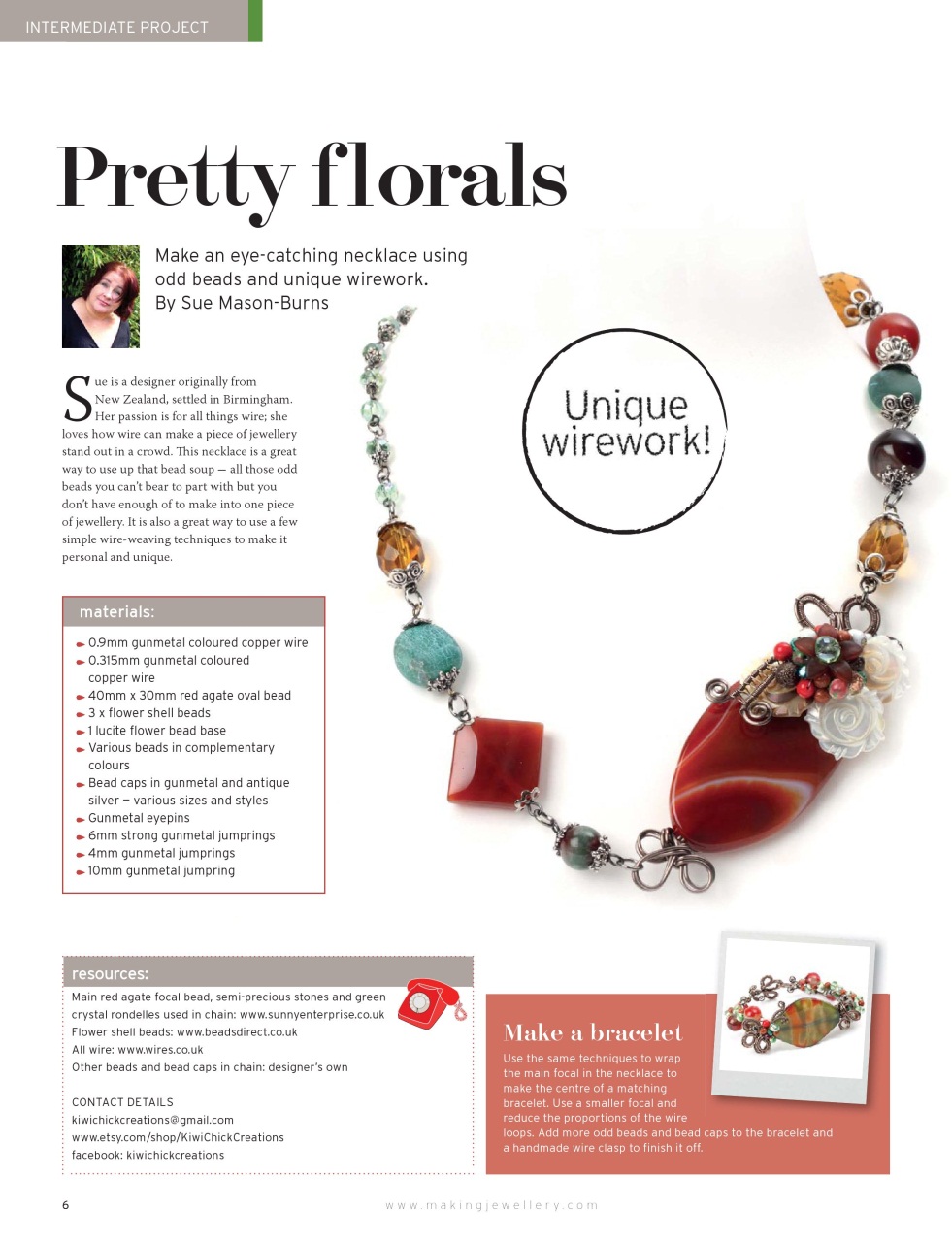 Making Jewellery Preview Pages