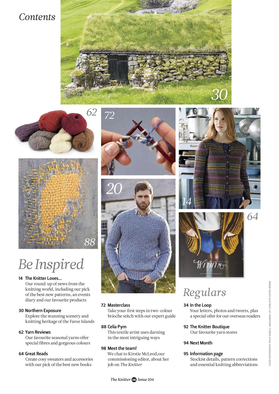 The Knitter Preview Pages