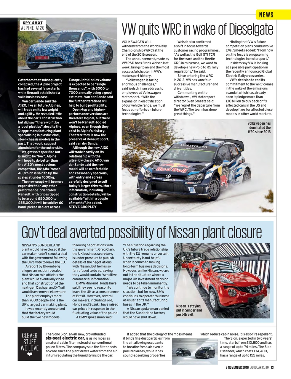 Autocar Preview Pages