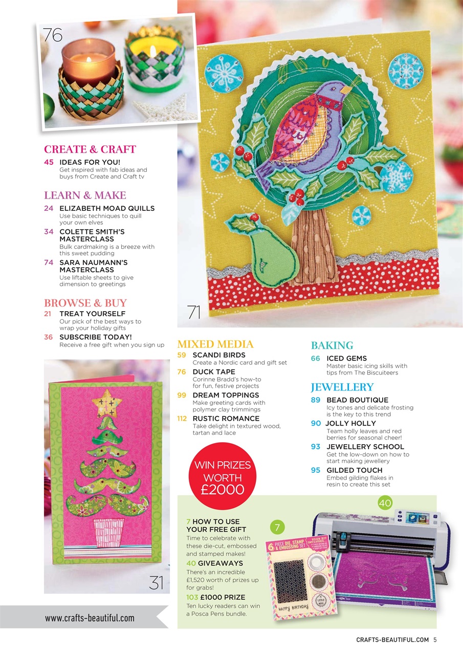 Crafts Beautiful Preview Pages